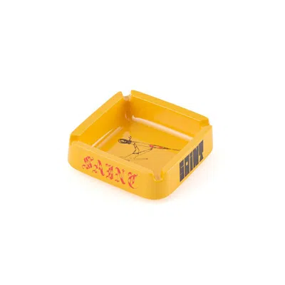 Saint Mxxxxxx X Alexis Ross Drawing Ashtray In Gold