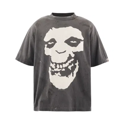 Pre-owned Saint Mxxxxxx X Bape Always Love Short-sleeve T-shirt 'black' | Men's Size Xl