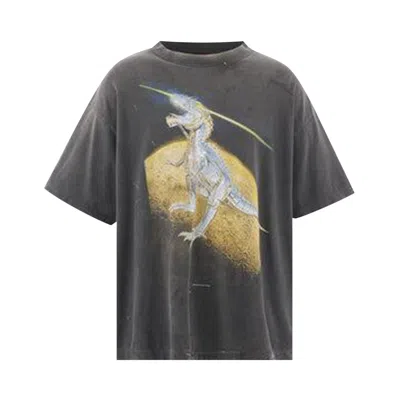 Pre-owned Saint Mxxxxxx X Bape Saint Bape Tee 'black' | Men's Size L