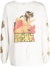 Saint Mxxxxxx X Clot Graphic-print Cotton T-shirt In Weiss