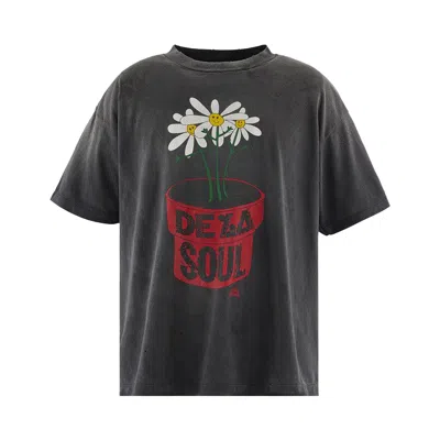Pre-owned Saint Mxxxxxx X De La Soul Tee 'washed Black' | Men's Size M