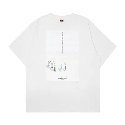 Pre-owned Saint Mxxxxxx X Evangelion Tee 'white' | Men's Size M