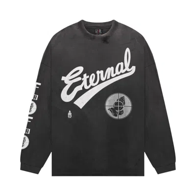 Pre-owned Saint Mxxxxxx X Fear Of God Long-sleeve T-shirt 'black' | Men's Size Onesize