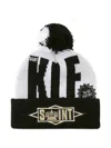 Saint Mxxxxxx X Klf Pompom-detail Beanie Hat In Black