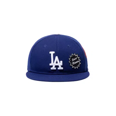 Pre-owned Saint Mxxxxxx X Mlb X New Era Dodgers Cap 'blue' | Men's Size Onesize