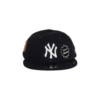 Pre-owned Saint Mxxxxxx X New Era Mx6 Yankees Cap 'navy' | Blue | Men's Size Onesize