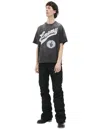 Saint Mxxxxxx X Public Enemy T-shirt In Grey