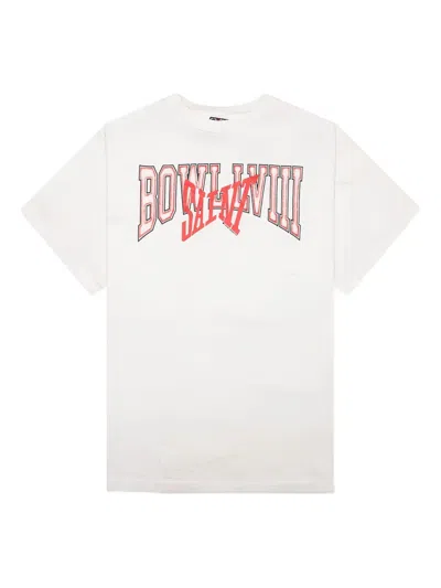 Saint Mxxxxxx X Saint Michael Saint Bowl T-shirt In White