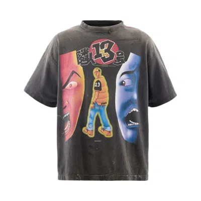 Pre-owned Saint Mxxxxxx X Santastic! X Geeks Rule 13 Short-sleeve Tee 'black' | Men's Size Xxl