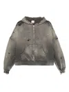 Saint Mxxxxxx Zip-up Hoodie In Brown