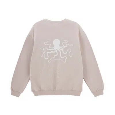 Saint One Co. Brown Prima Octo Sweatshirt Light Taupe
