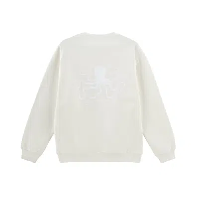 Saint One Co. Neutrals Prima Octo Sweatshirt Vanilla In Yellow