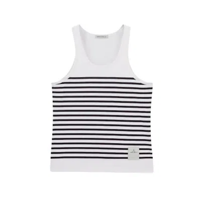 Saint One Co. Women's Xiv Six  Vest // White X Black