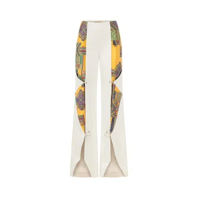 Saint Ones Women's White Calyra Pants