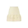 Saint Ones Women's White Cirrus Skirt In White
