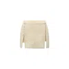 Saint Ones Women's White Vanta Skirt In White