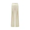Saint Ones Women's White Velora Pants In White