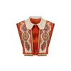 Saint Ones Women's Yellow / Orange Radia Vest In Yellow/orange