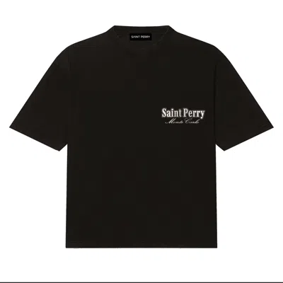 Saint Perry Men's Black Monte Carlo Tee
