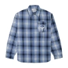 Saint Perry Spirits Of Summer Flannel Shirt In Gray