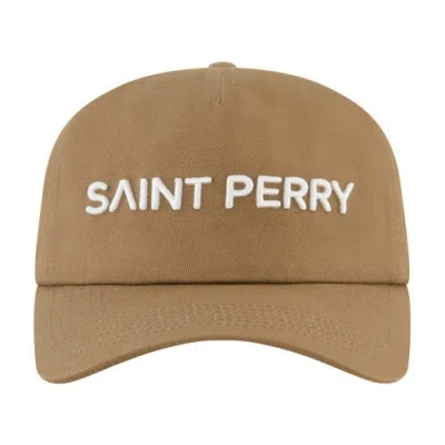 Saint Perry Tan Baseball Hat In Brown