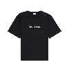 Saint Perry Women's Cotton Crewneck Shirt - Black In Black