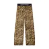 Saint Perry Women's Gold Cheetah Print Bottom In Gold