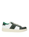 Saint Sneakers Man Sneakers Dark Green Size 10 Leather
