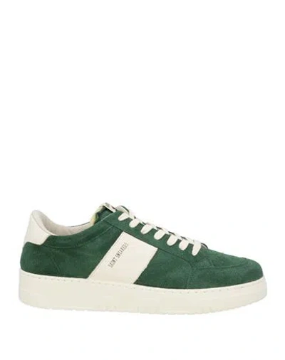 Saint Sneakers Man Sneakers Dark Green Size 9 Leather