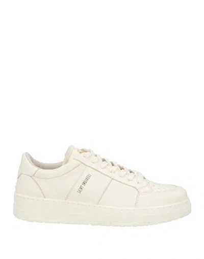 Saint Sneakers Man Sneakers Ivory Size 7 Leather In Neutral