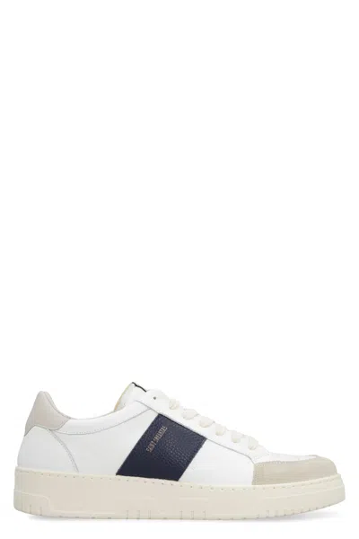 Saint Sneakers Sail Leather Low-top Sneakers In White