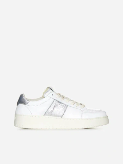Saint Sneakers Sneakers In White,silver