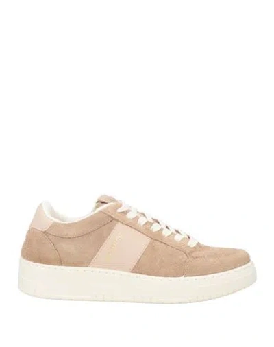 Saint Sneakers Woman Sneakers Beige Size 9 Leather