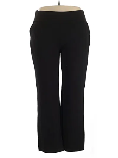 Pre-owned Saint + Sofia Active Pants In Black