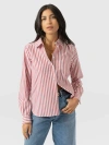 Saint + Sofia Anneliese Shirt In Multi