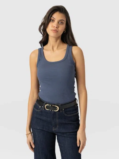 Saint + Sofia Asher Scoop Neck Vest