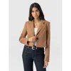 Saint + Sofia Astrid Crop Blazer
