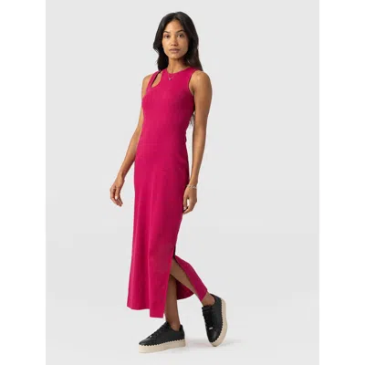 Saint + Sofia Axel Cut Out Dress