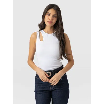 Saint + Sofia Axel Cut Out Vest