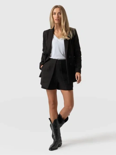 Saint + Sofia Cambridge Short In Black