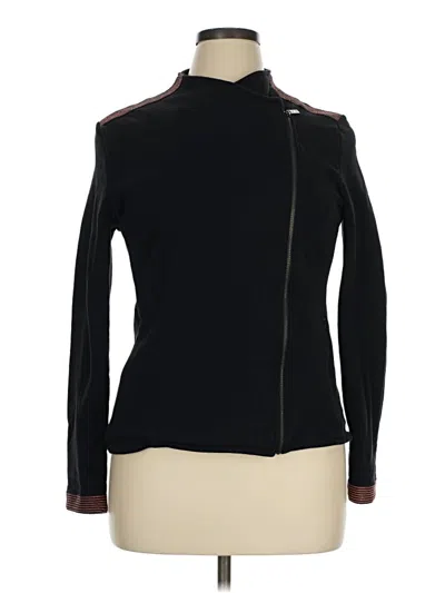 Pre-owned Saint + Sofia Cardigan Sweater In Black