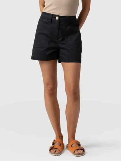 Saint + Sofia Cargo Short In Black