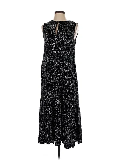 Pre-owned Saint + Sofia Casual Dress In Black