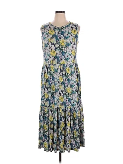 Pre-owned Saint + Sofia Casual Dress In Blue