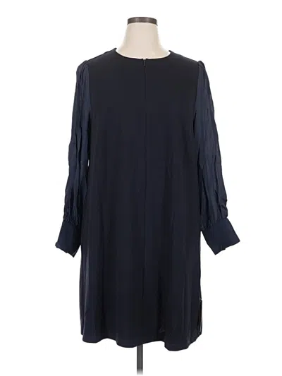Pre-owned Saint + Sofia Casual Dress In Blue