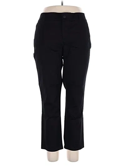 Pre-owned Saint + Sofia Casual Pants In Black