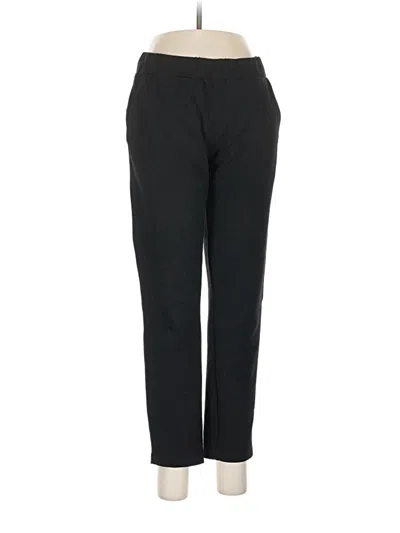 Pre-owned Saint + Sofia Casual Pants In Black