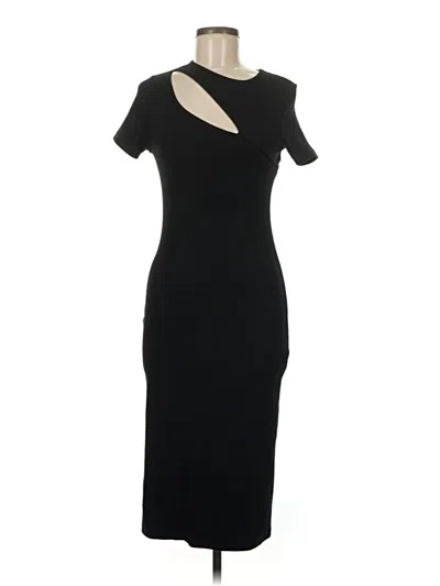 Pre-owned Saint + Sofia Cocktail Dress In Black