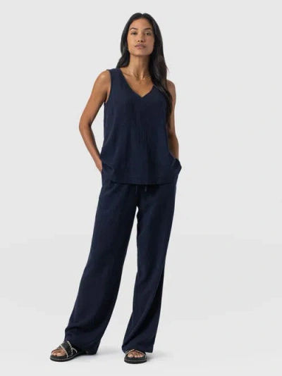 Saint + Sofia Corinne Linen Pant
