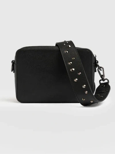 Saint + Sofia Cross Body Bag In Black